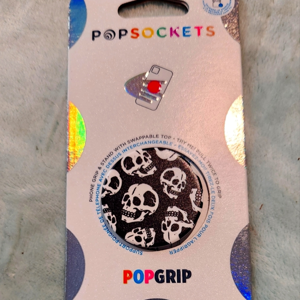 Skeleton Pop Socket